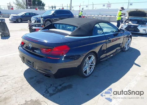 2012 BMW 650I z USA, uszkodzony, nr VIN WBALZ3C59CDL73463